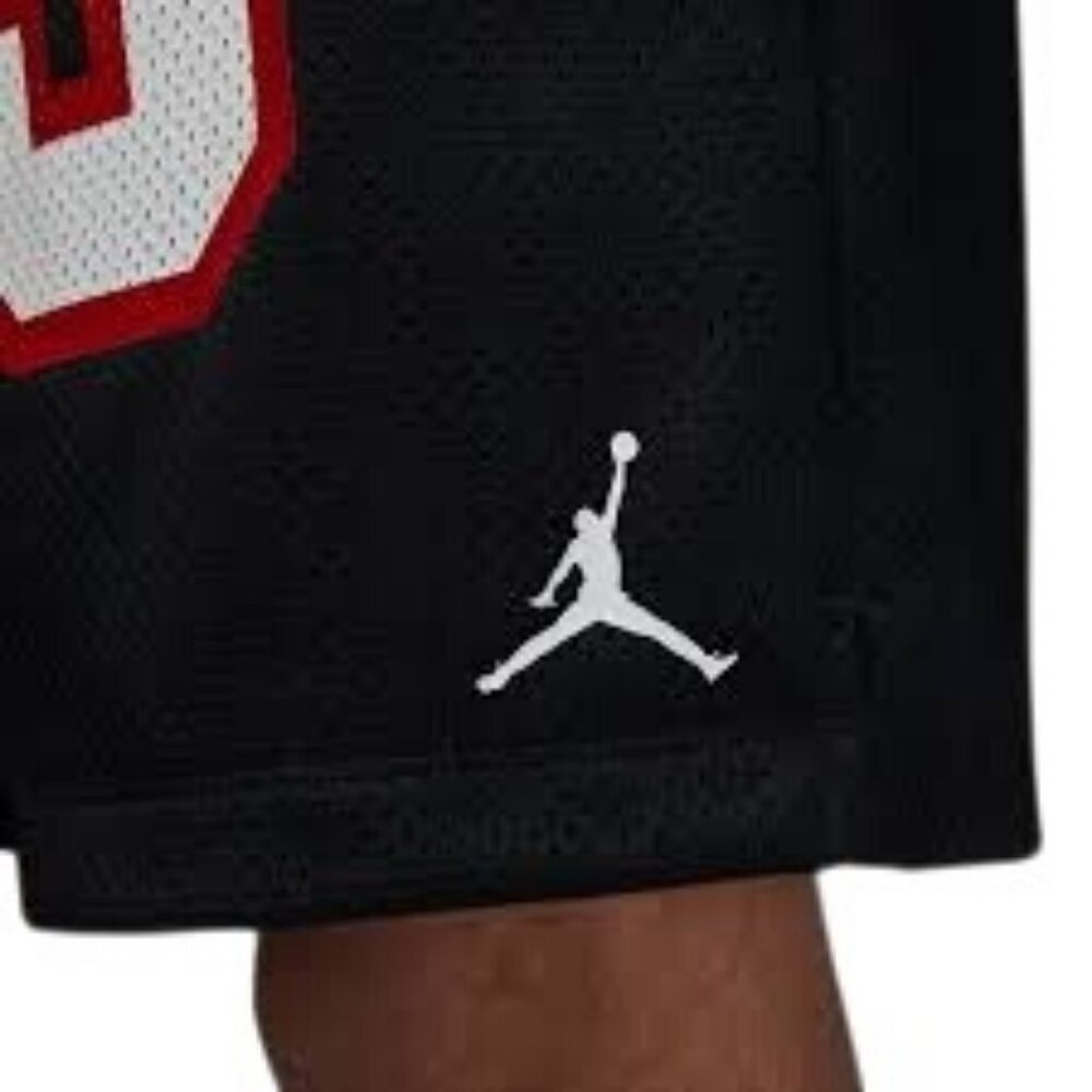 Jordan Air Essentials Mesh 23 Shorts Black White Size S NEW WITH TAGS! - Picture 2 of 3